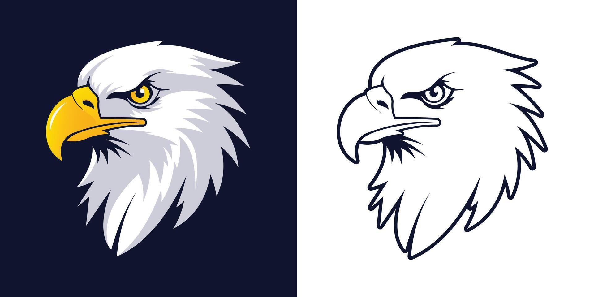 Eagle Mascot Illustration vector