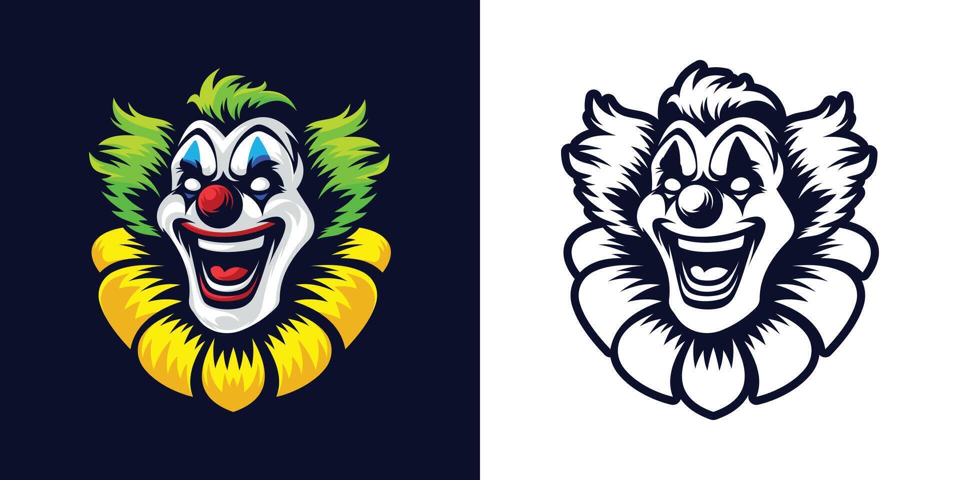 Clown Mascot Illustration vector