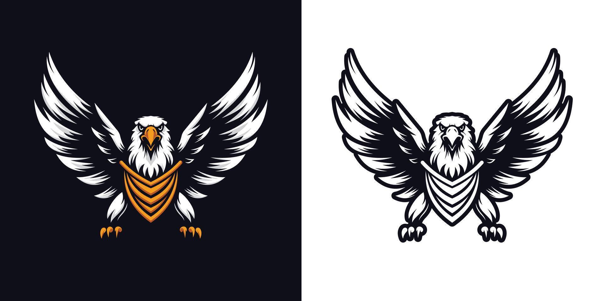 Eagle Mascot Illustration vector