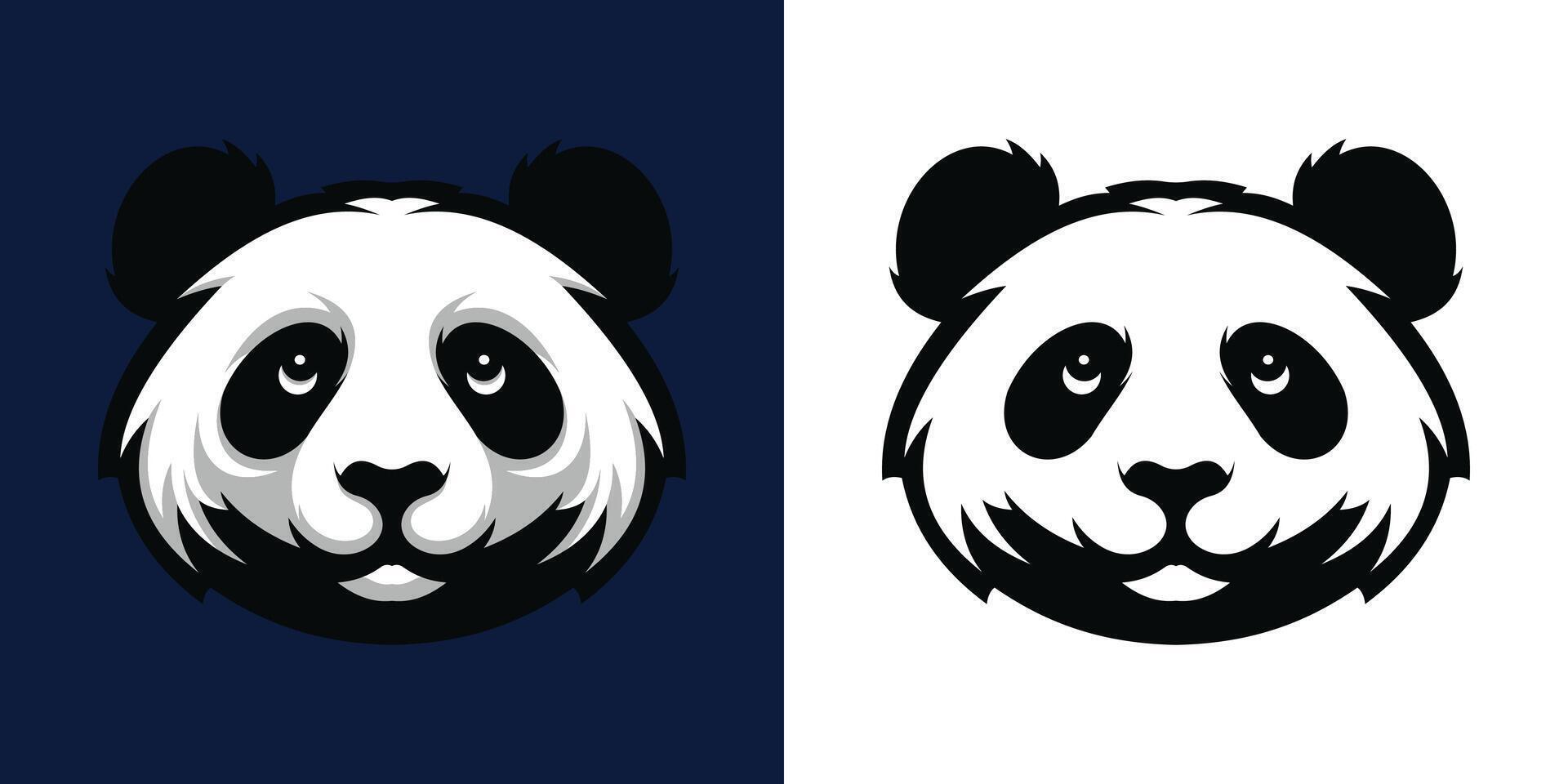 Panda Mascot Illustration vector