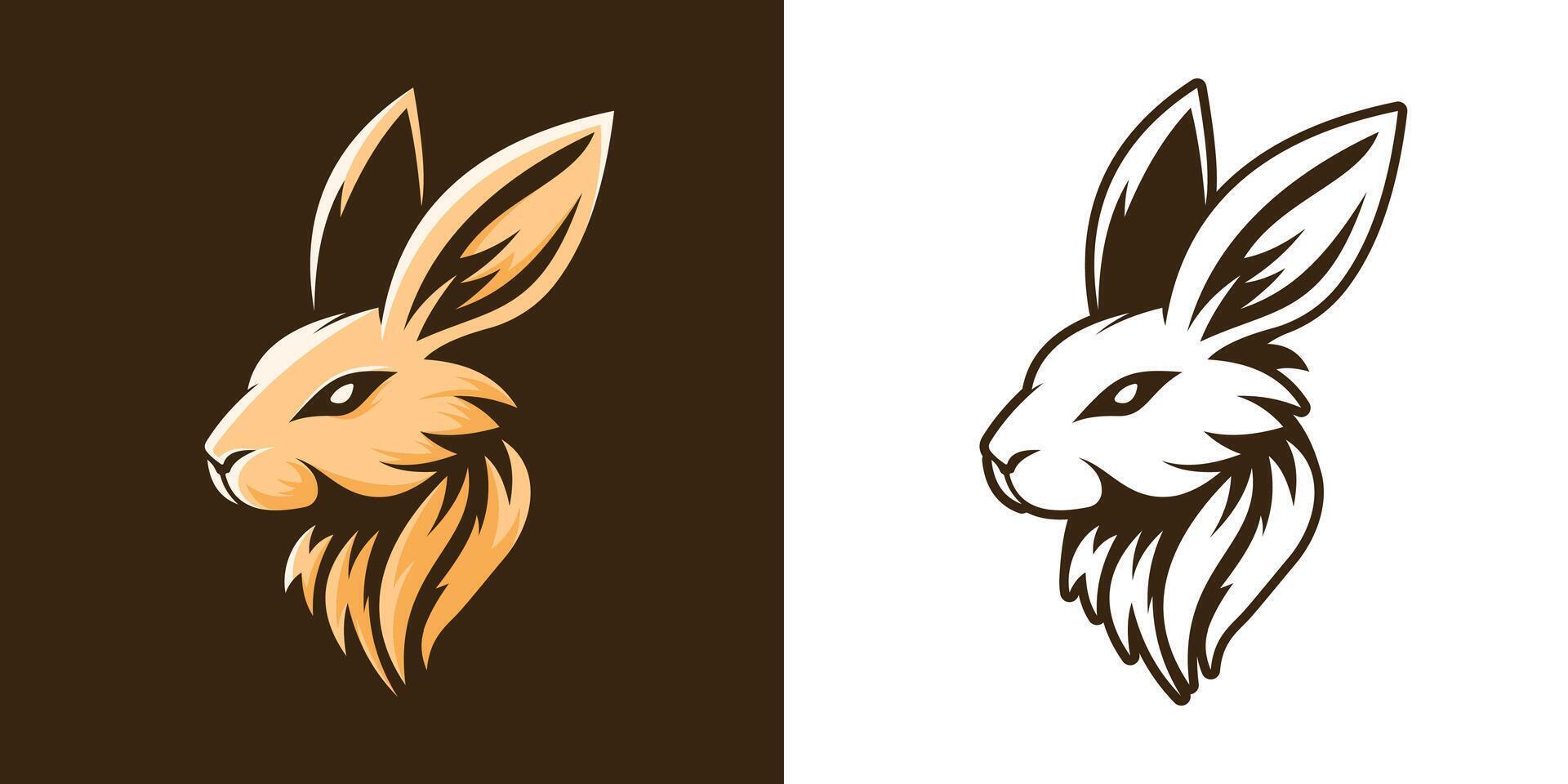 Rabbit Mascot Illustration vector