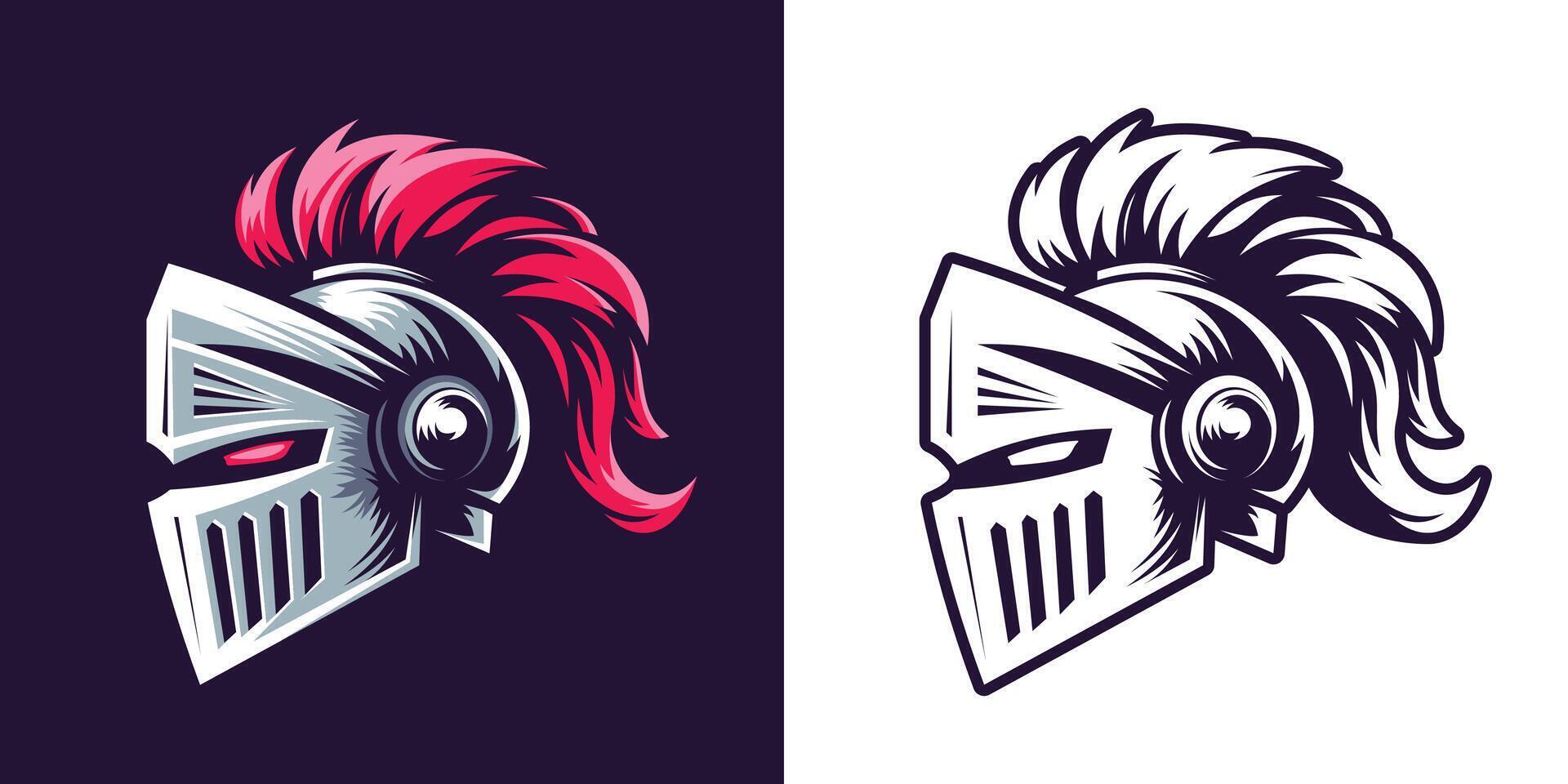 Knight Mascot Illustration vector