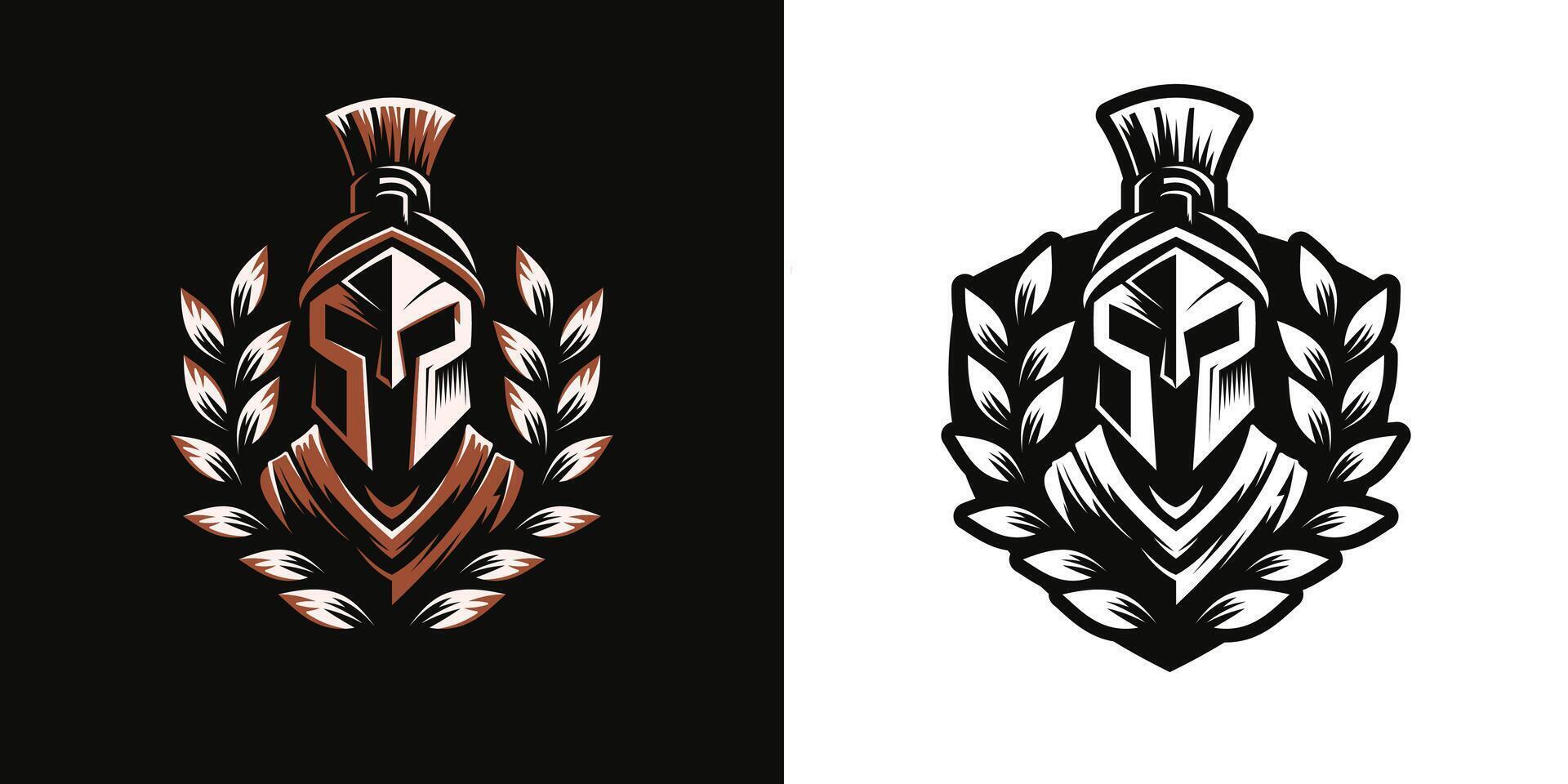 Spartan Mascot Illustration vector