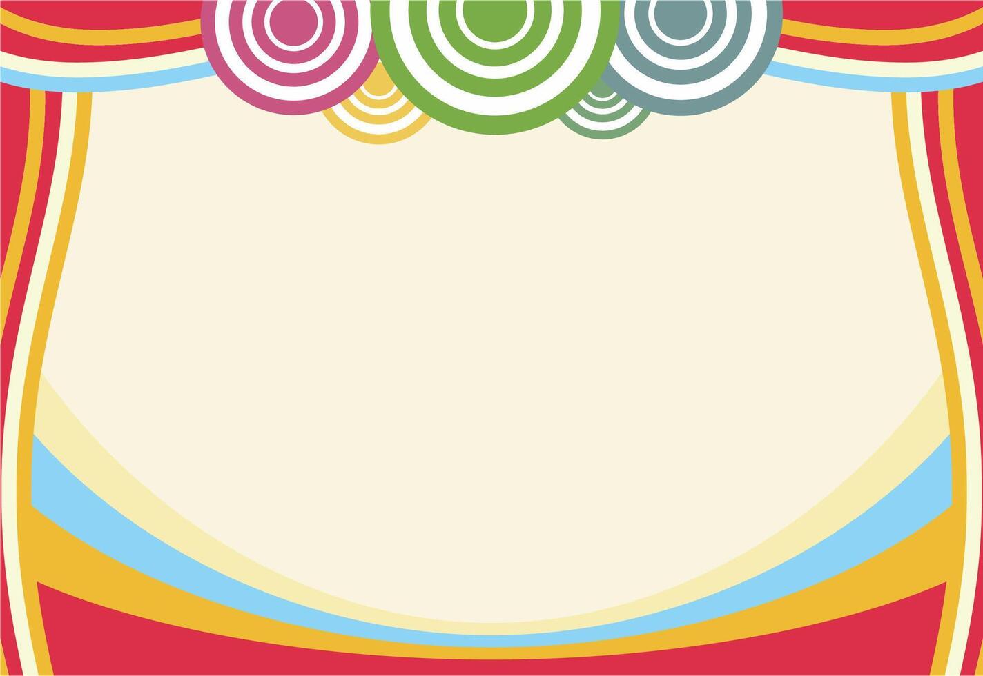 colorful fluid abstract background design vector