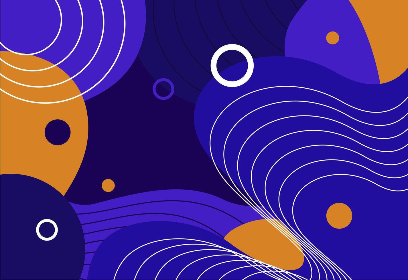 Colorful smooth twist light blue lines background vector