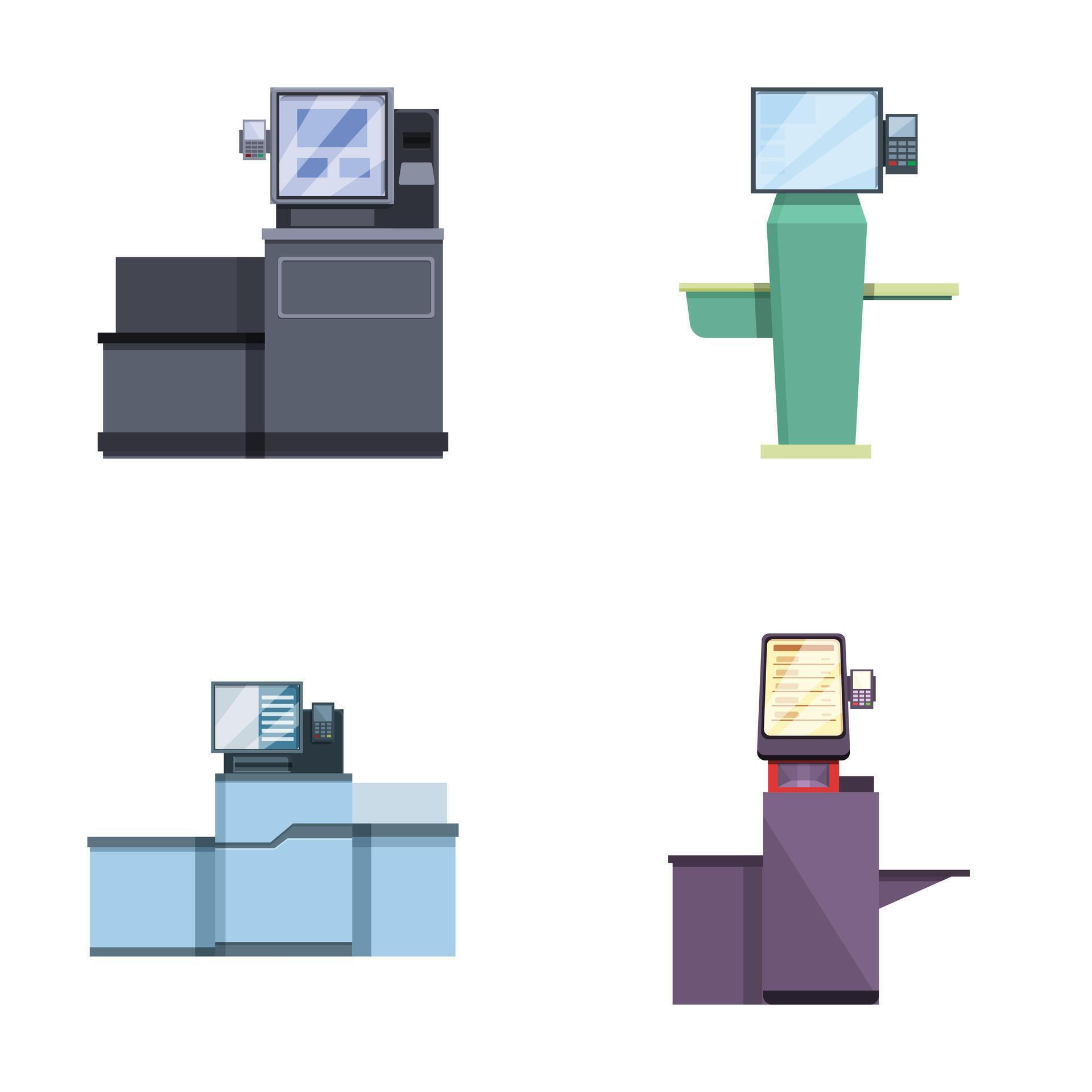 Set of industrial machine icons 48454532 Vector Art at Vecteezy