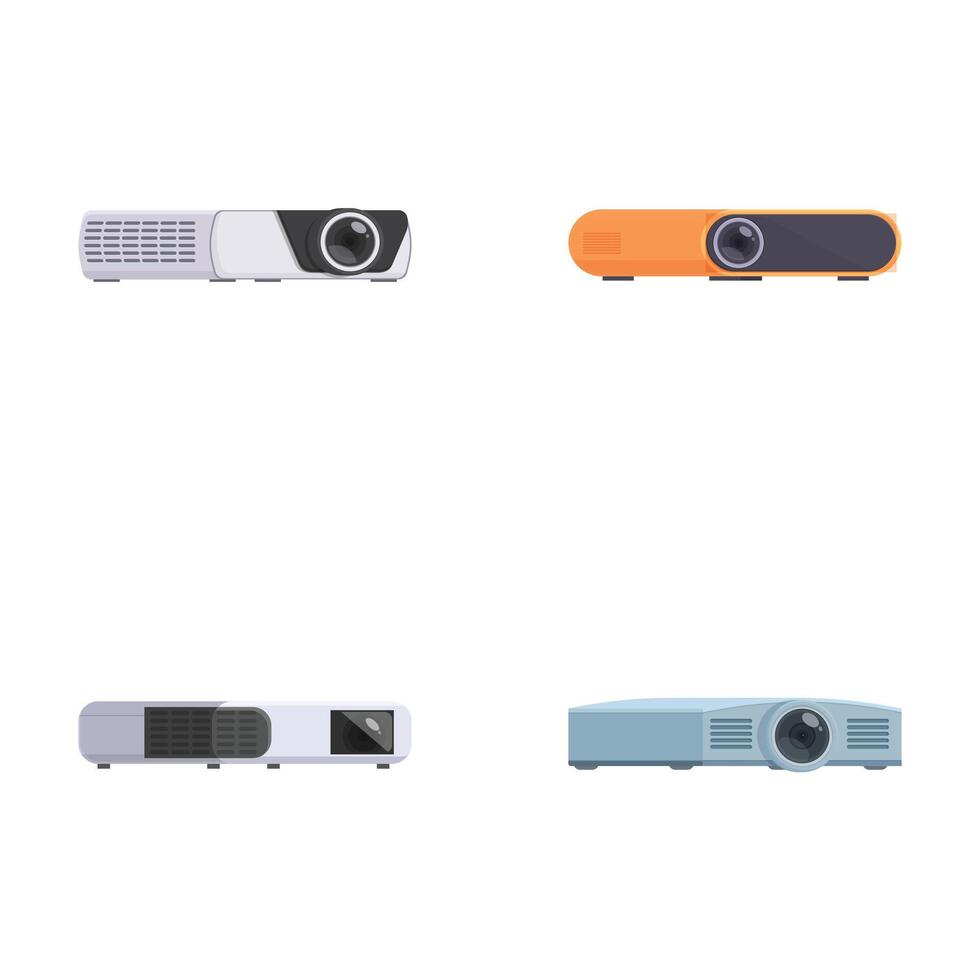 Vector set of modern projectors