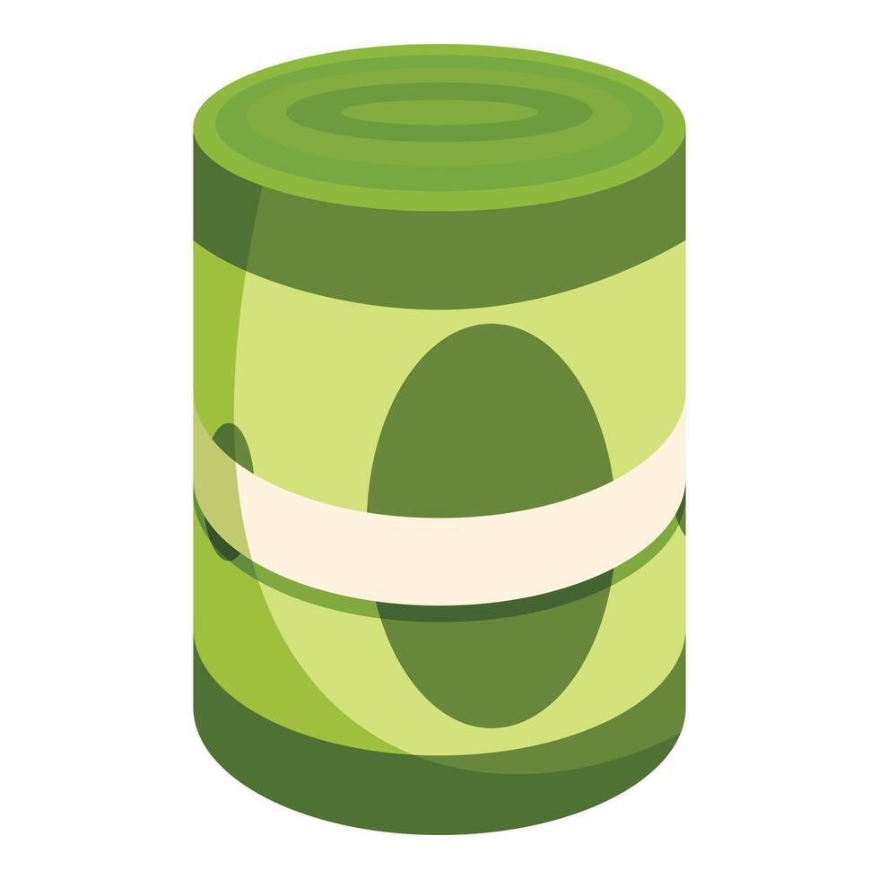 Roll of money stack of cash savings concept illustration vector