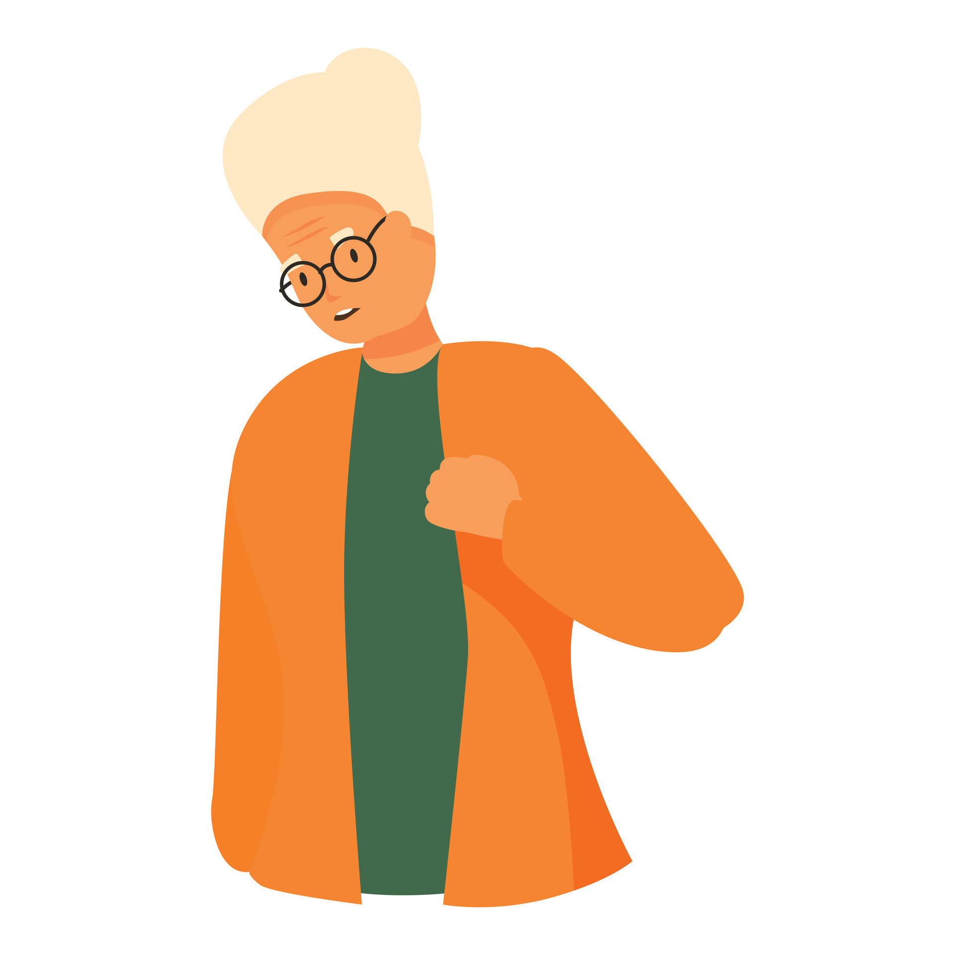 Elderly Woman Feeling Sudden Pain In Chest 48456402 Vector Art At Vecteezy menopause-chest-pain-menopause-now