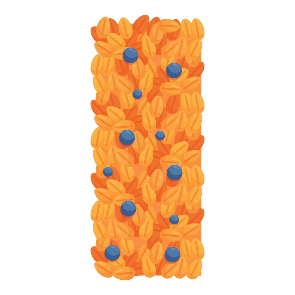 Letter i is for tasty and healthy breakfast vector