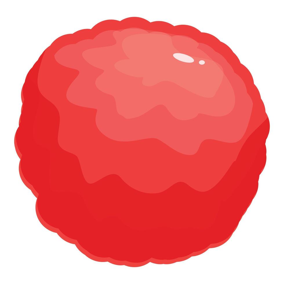 Red blood cell representing human body immune system vector