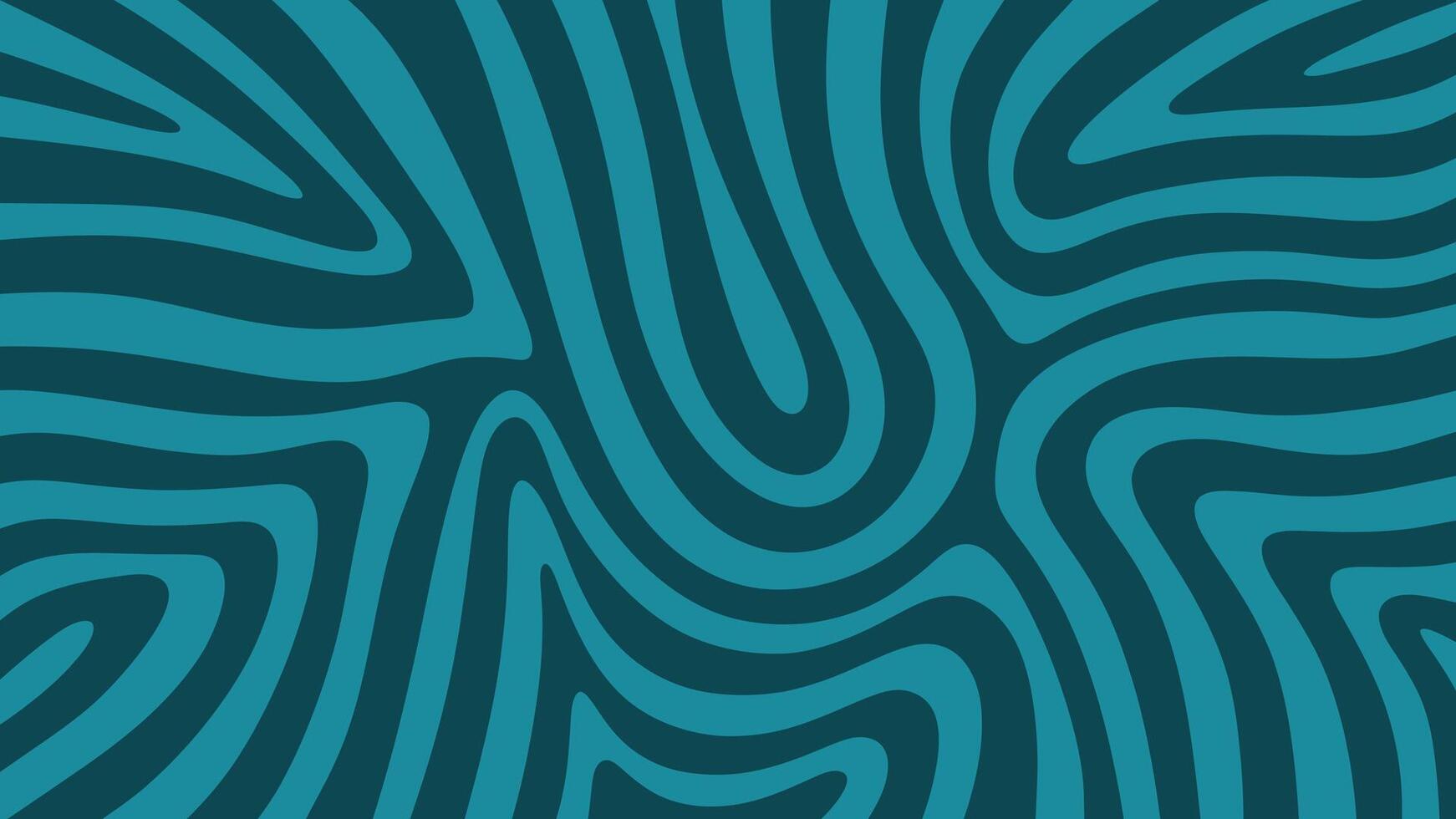 dark green waves pattern abstract background vector