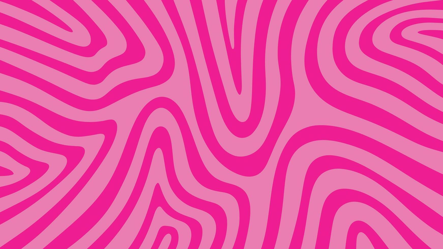 pink abstract background with waves pattern vector
