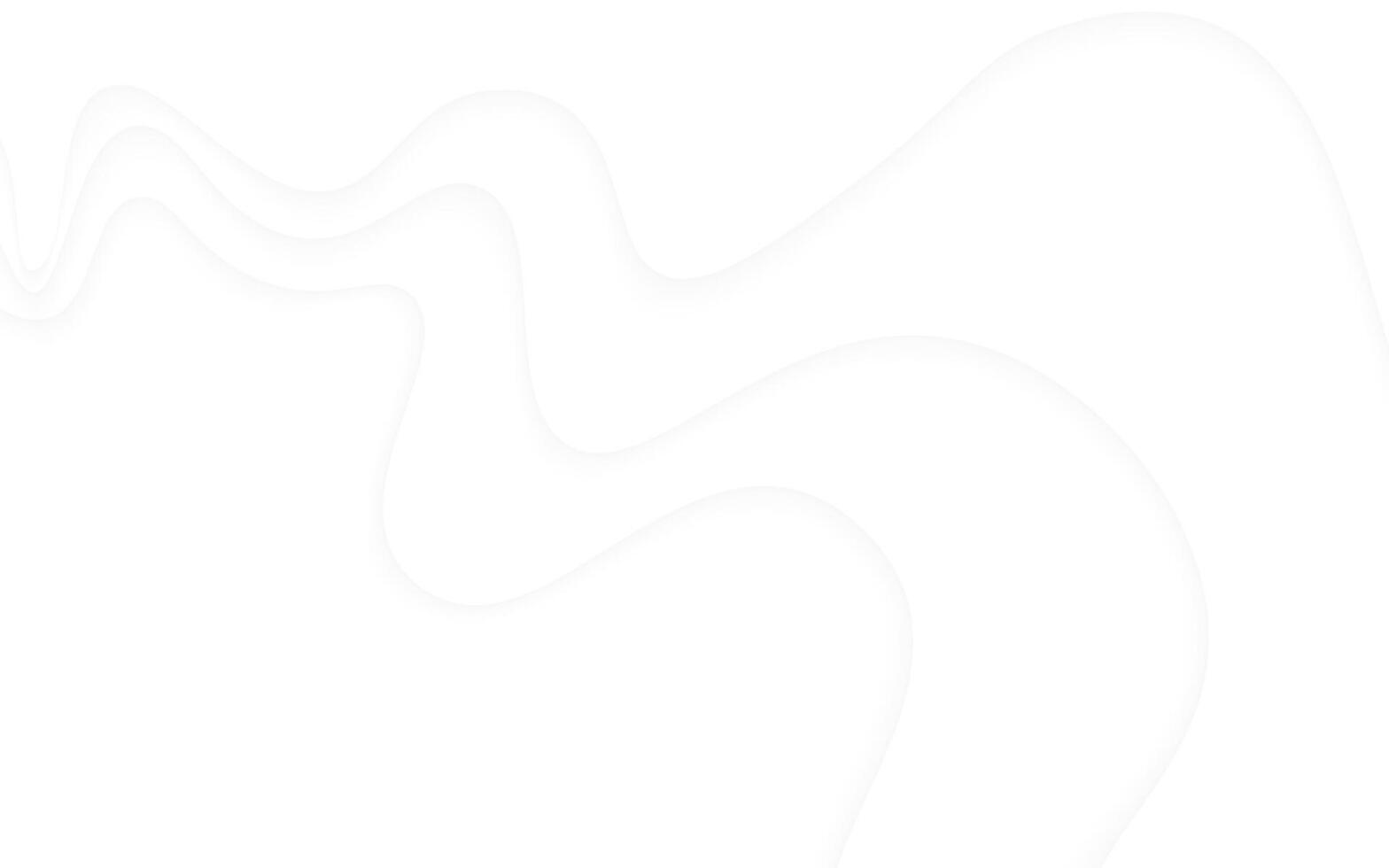 Abstract White Background with Subtle Waves vector
