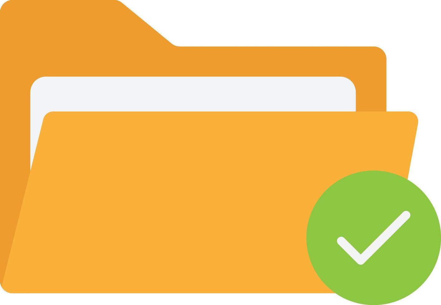 Folder File Checklist vector