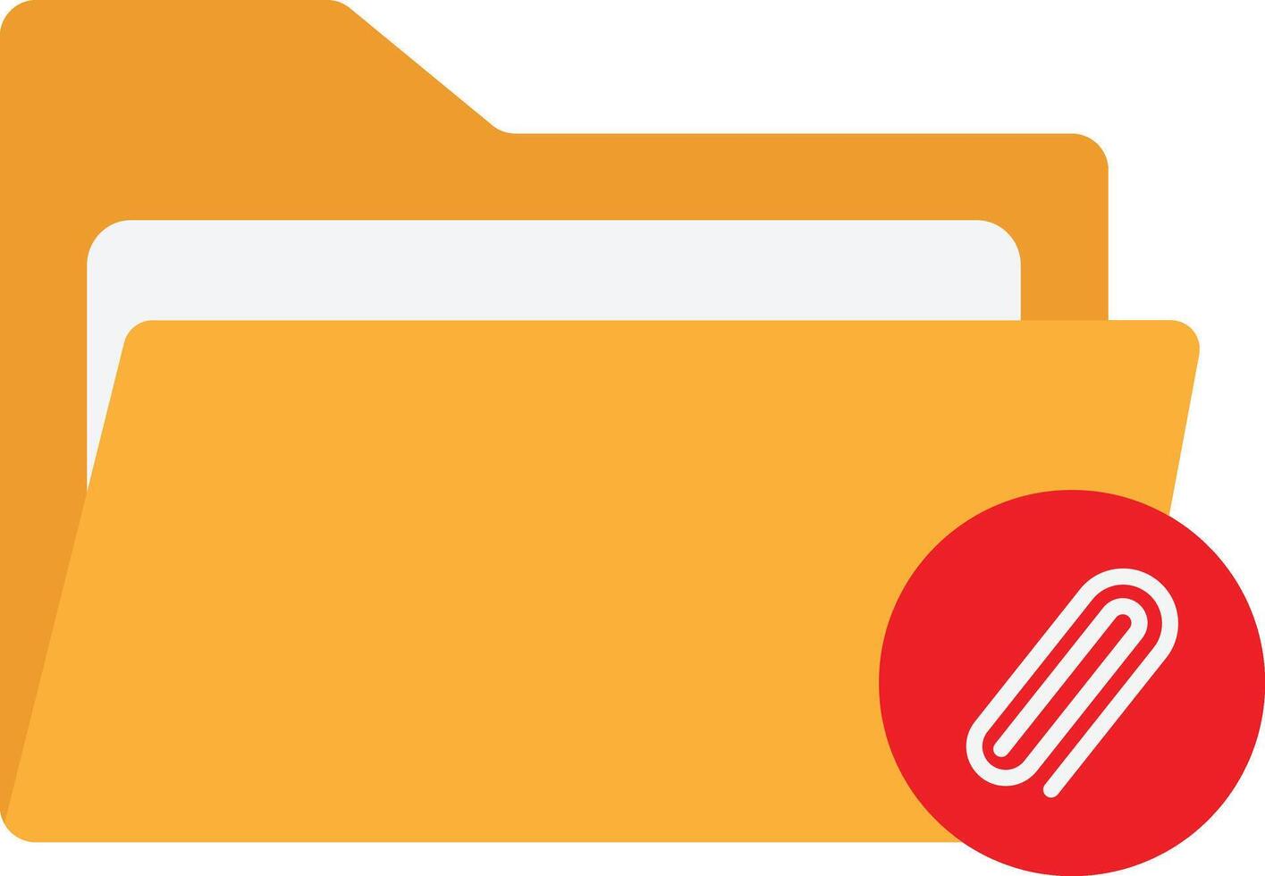 Folder File Format vector