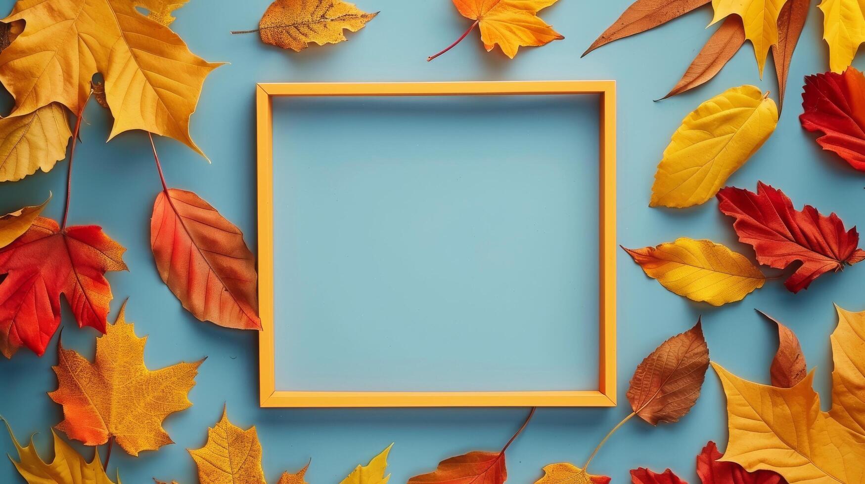 Autumn Leaves Frame photo