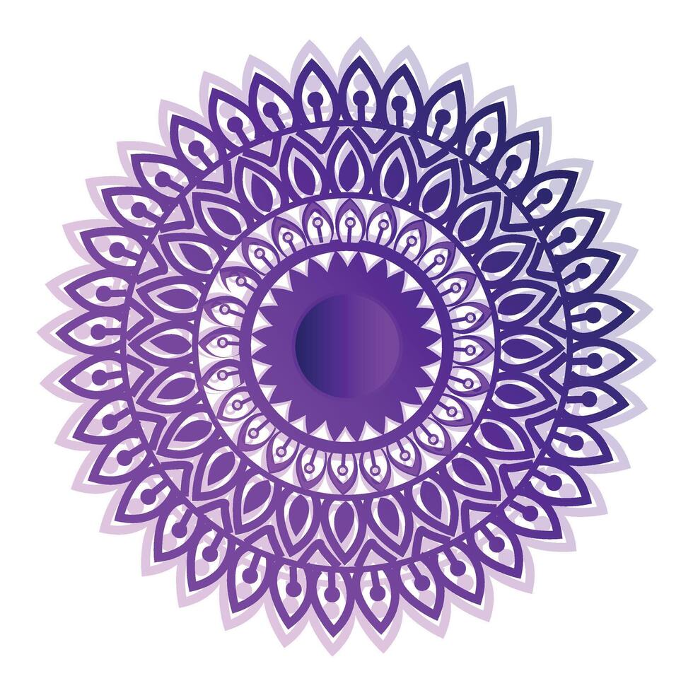 Elegant mandala background vector