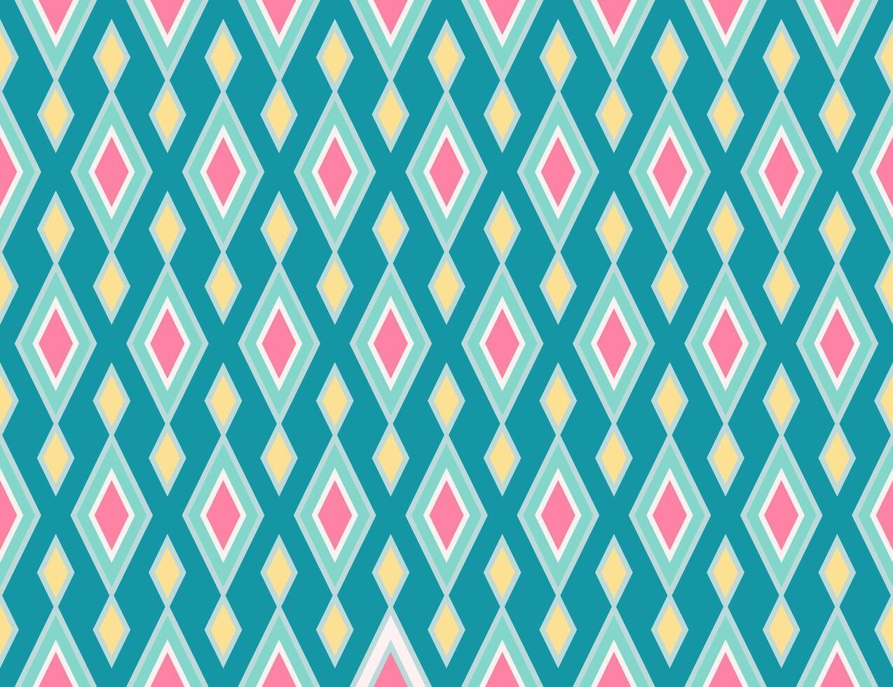 pattern background for design. Colorful shapes seamless pattern background. vector
