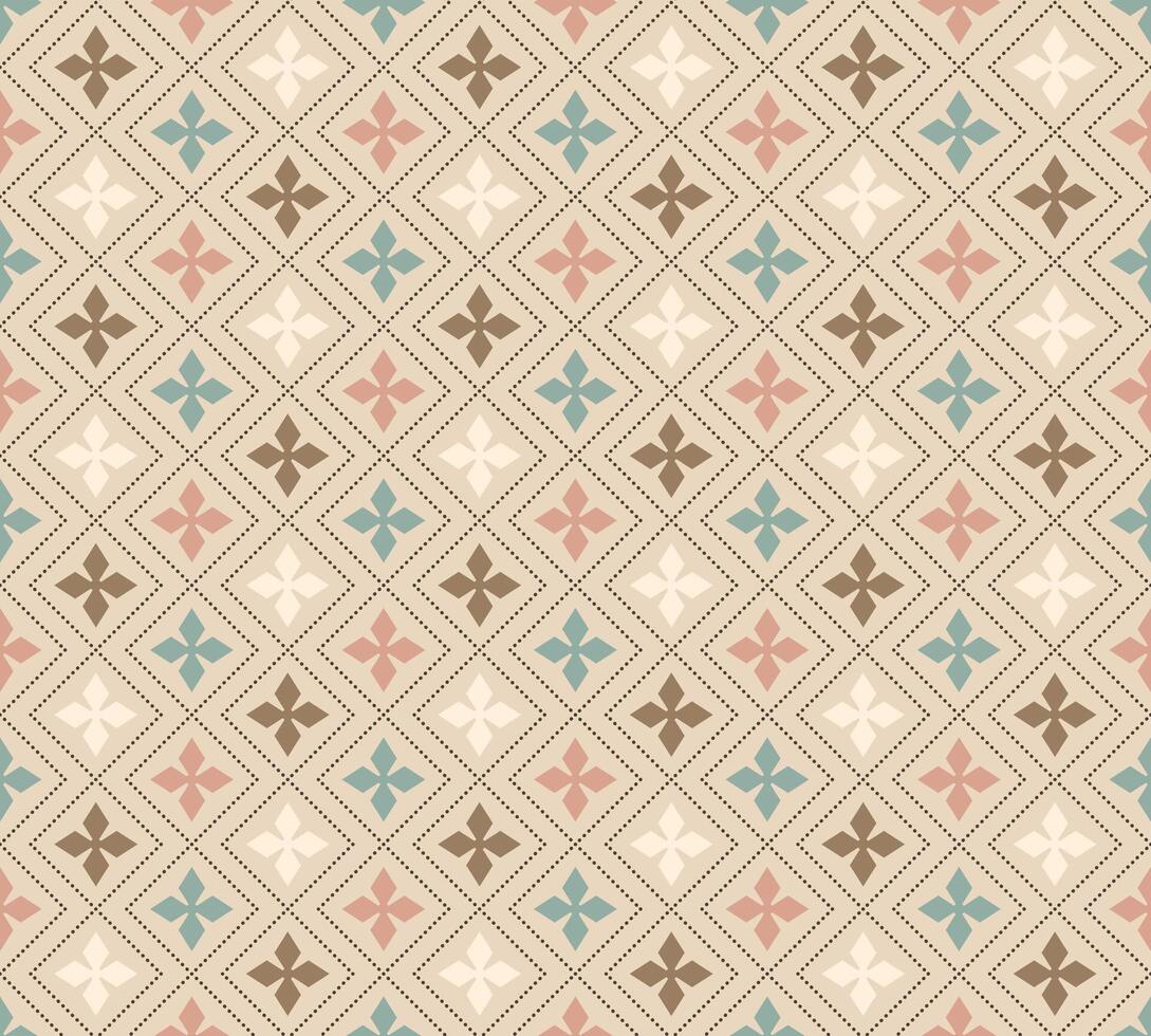 pattern background for design. Colorful shapes seamless pattern background. vector