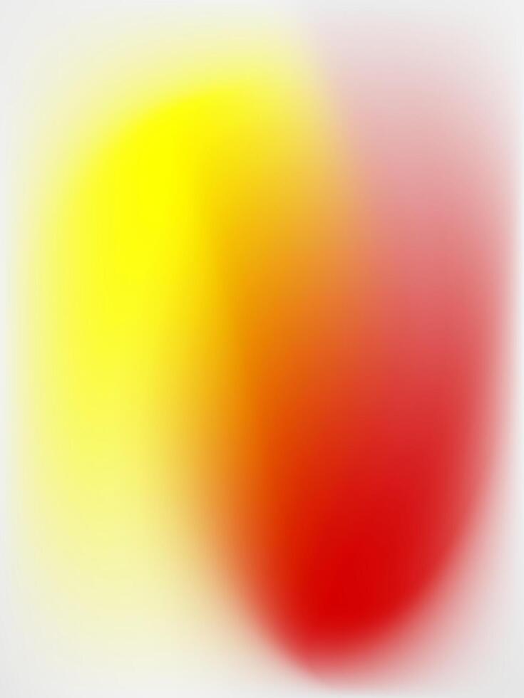 Colored gradient abstract background. Soft motion red and yellow illustration. Blurred liquid texture vector