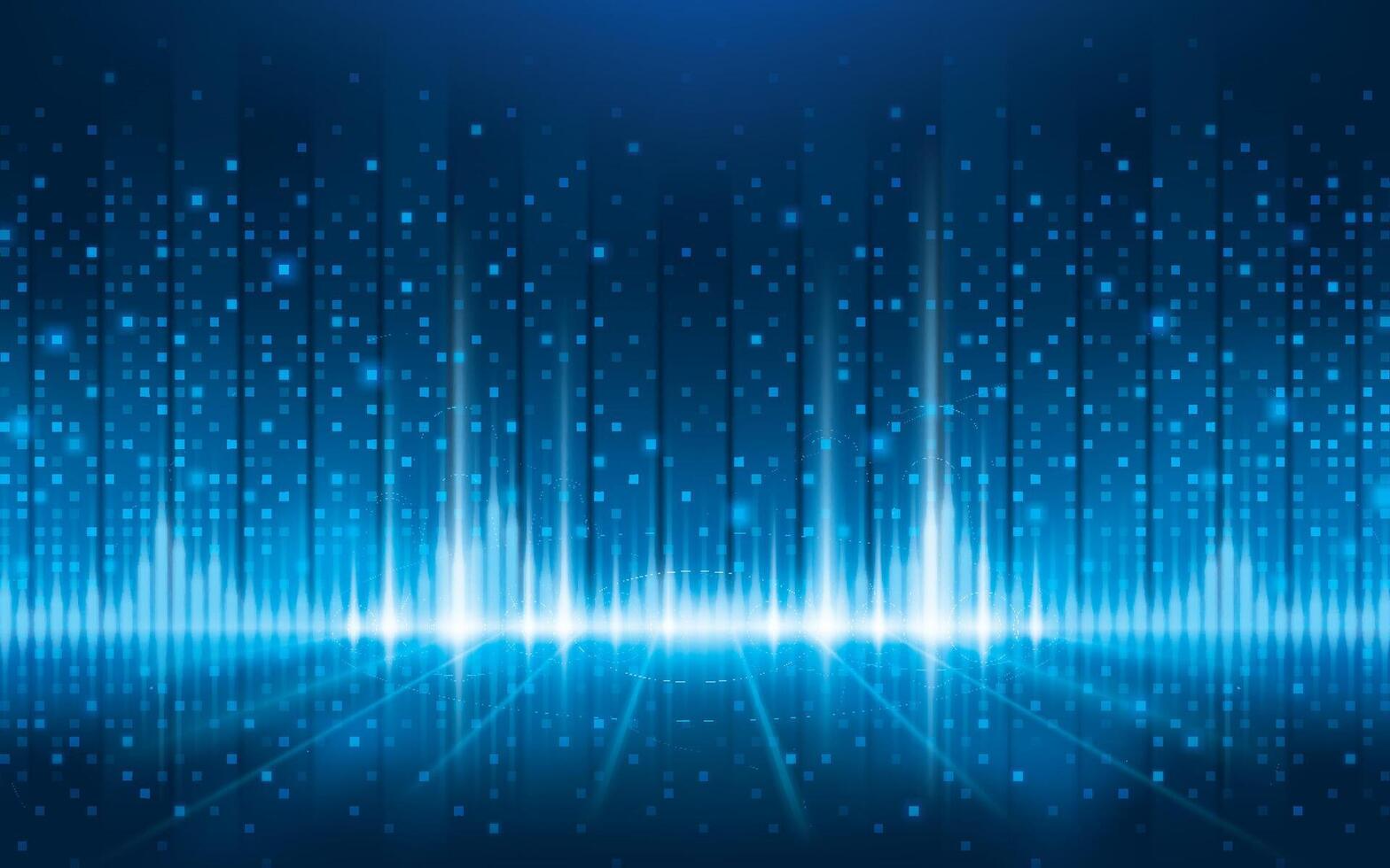 Abstract futuristic lights lines background. Elegant scene Lighting effect. Light lines perspective moving to lighting glowing. vector