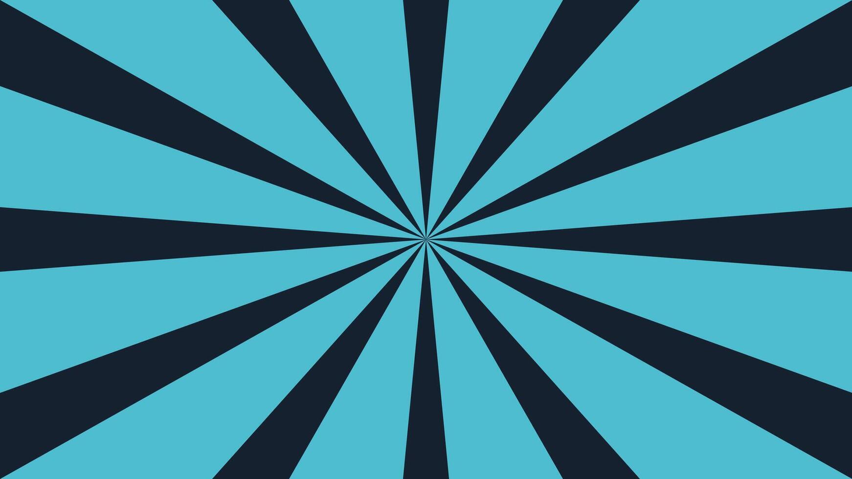 a blue and black background with a sunburst pattern vector