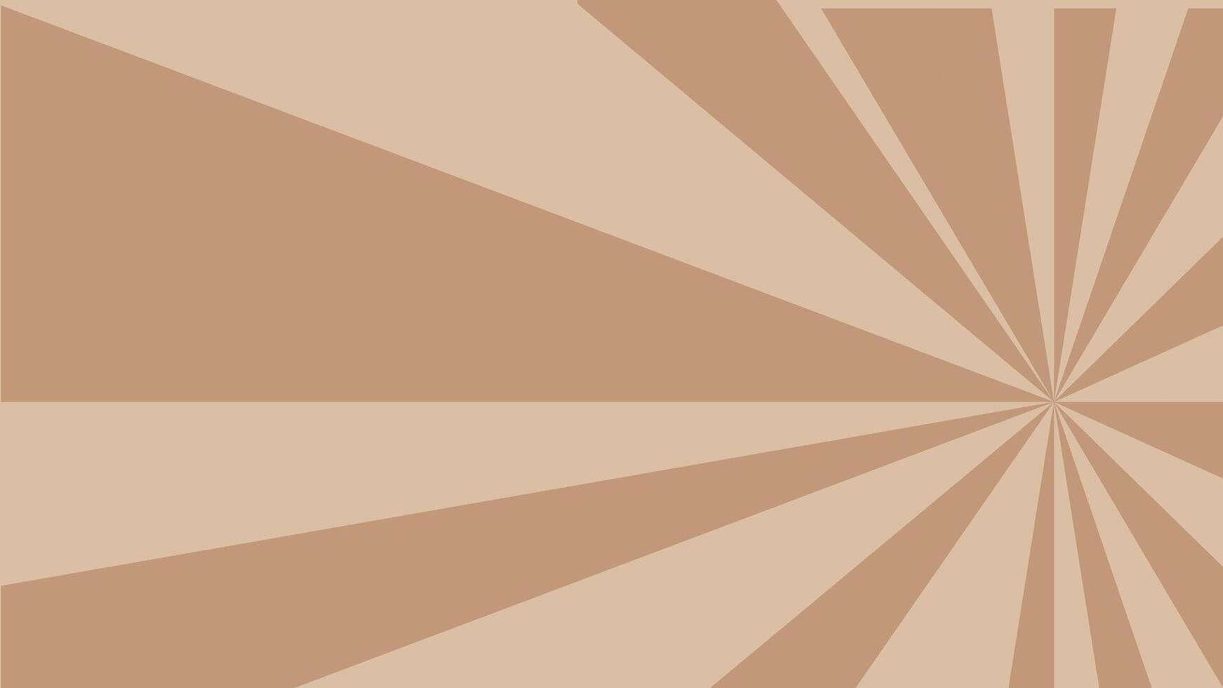 a brown and beige background with a sunburst pattern vector