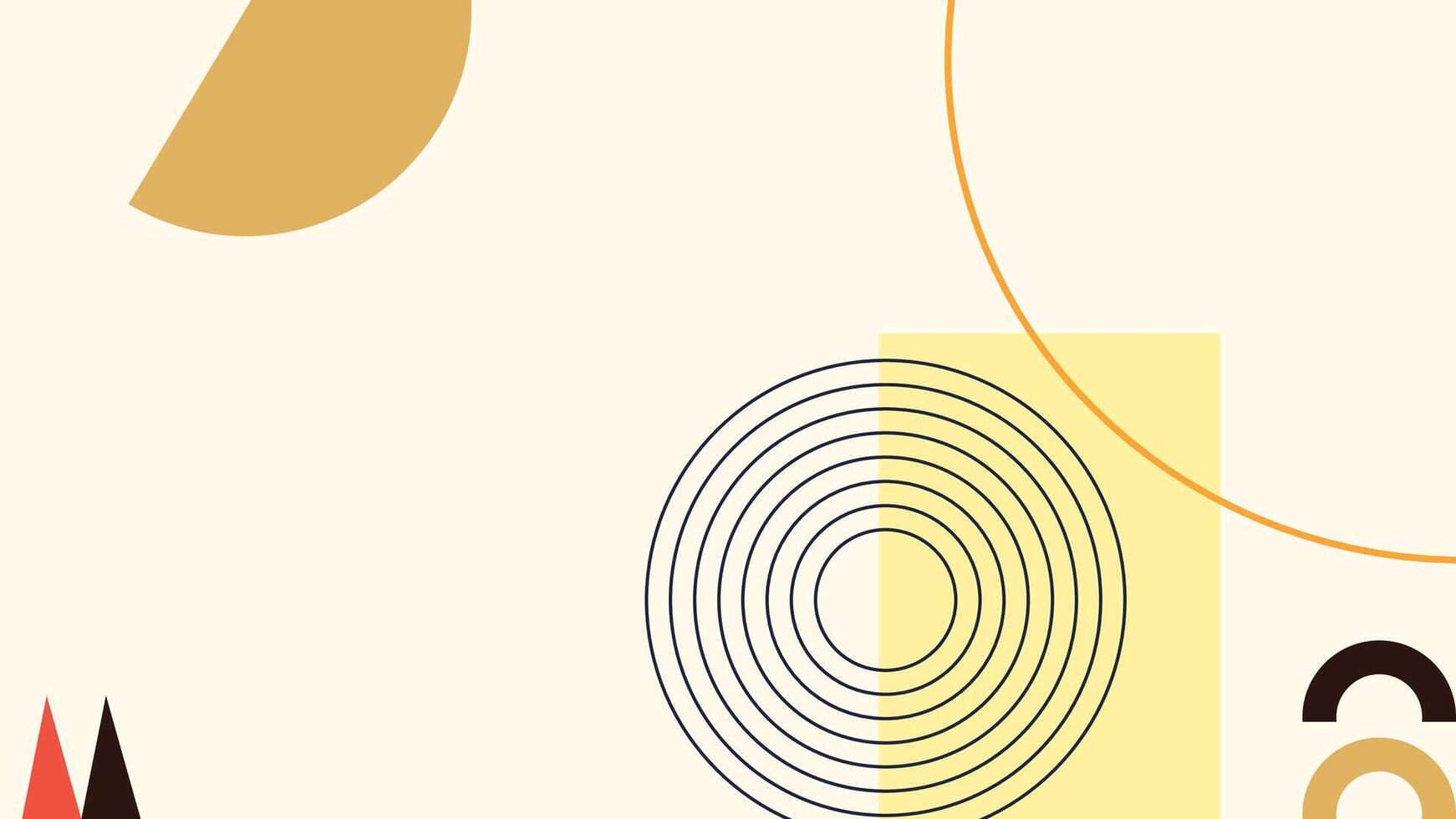a colorful abstract background with circles and shapes vector