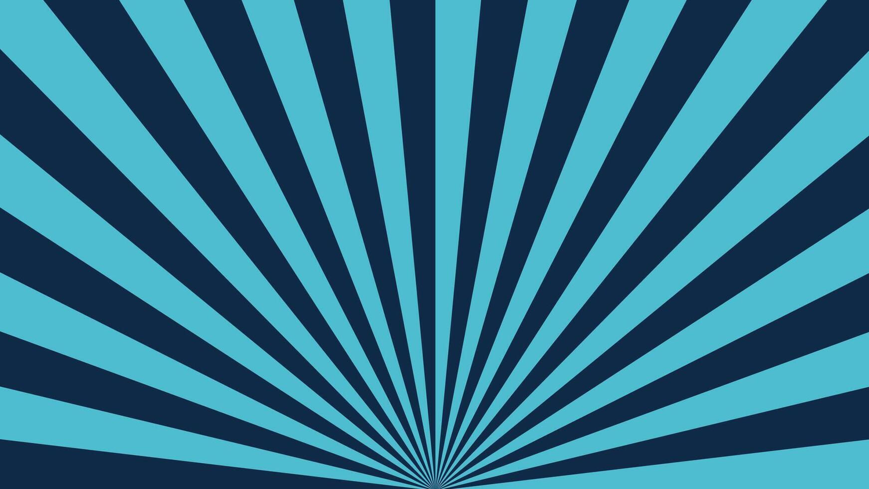 a blue and black background with a sunburst pattern vector