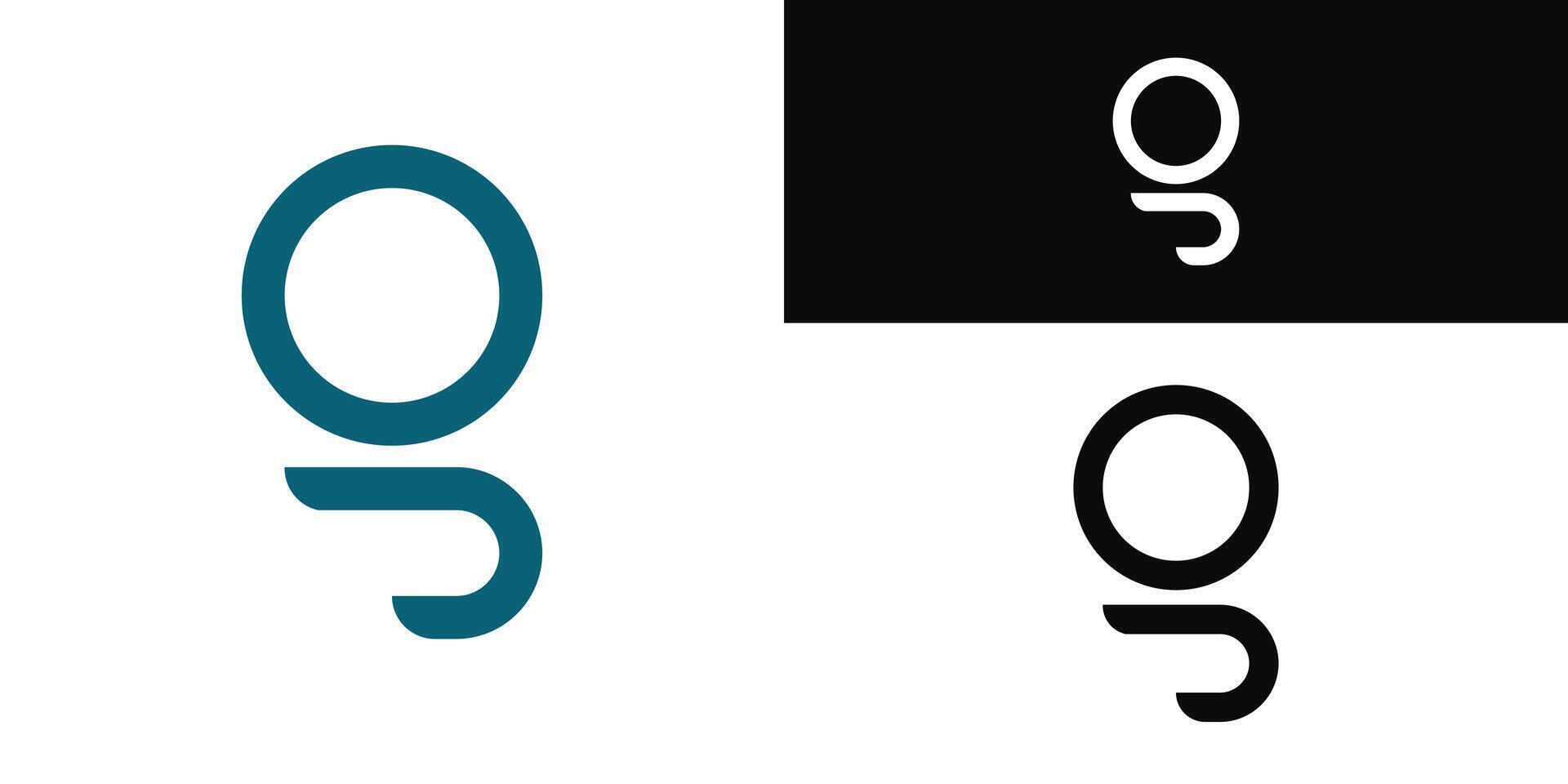 Letter G logo design. Creative initial letter G logo. Premium vector