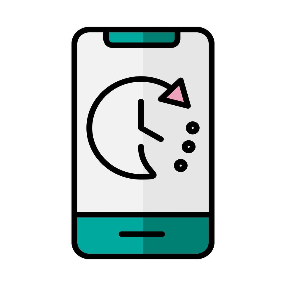 24 hour icon. ecommerce, delivery, transport. suitable for interfaces, websites, UI and mobile applications. vector