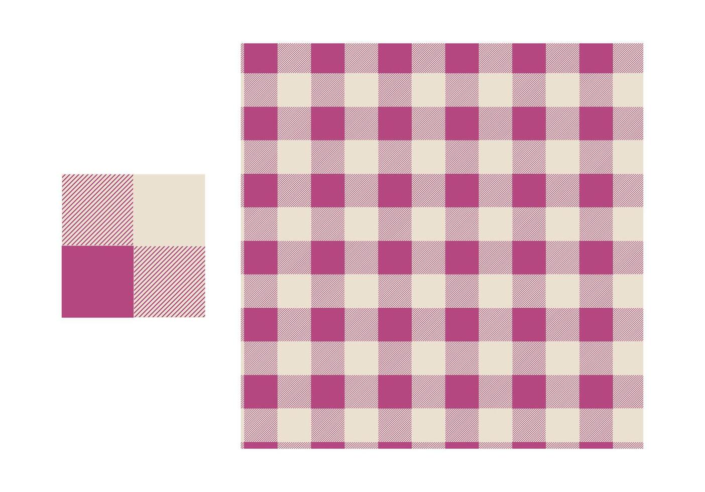pink square pattern design drawing vector