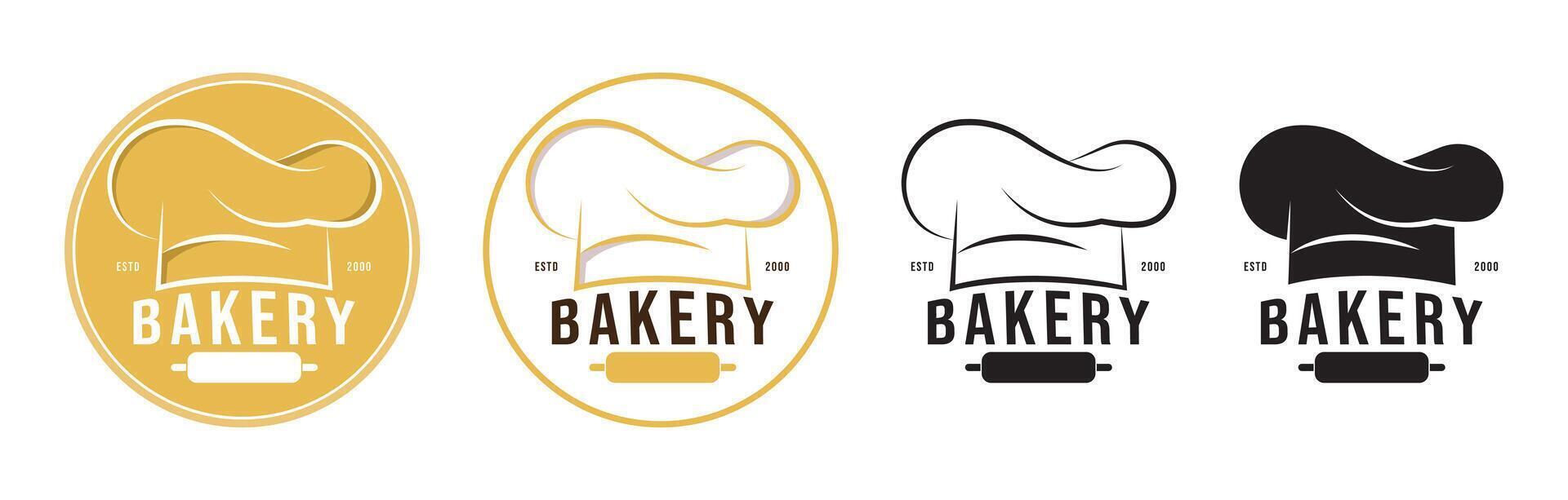 bakery logo design vector