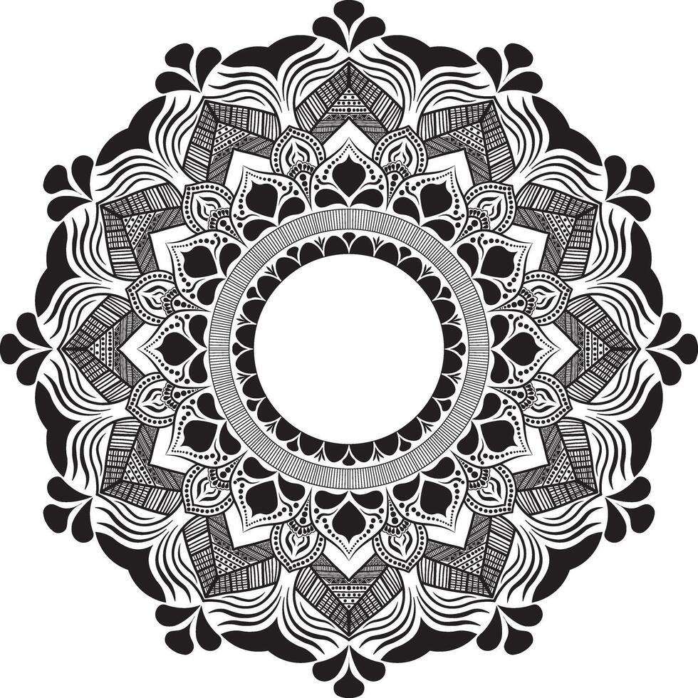 Handcrafted Circle Mandalas for Inner Peace and Outer Beauty vector