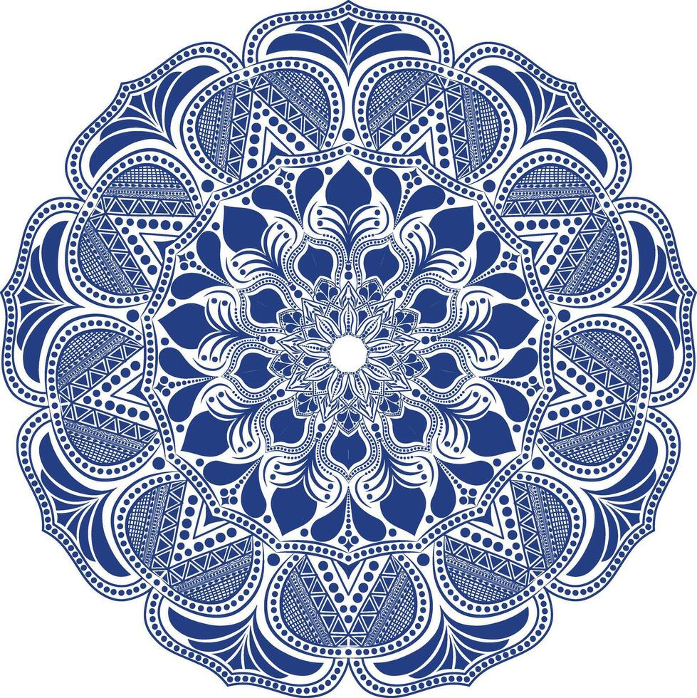 The Timeless Elegance of Hand-Drawn Circle Mandalas vector