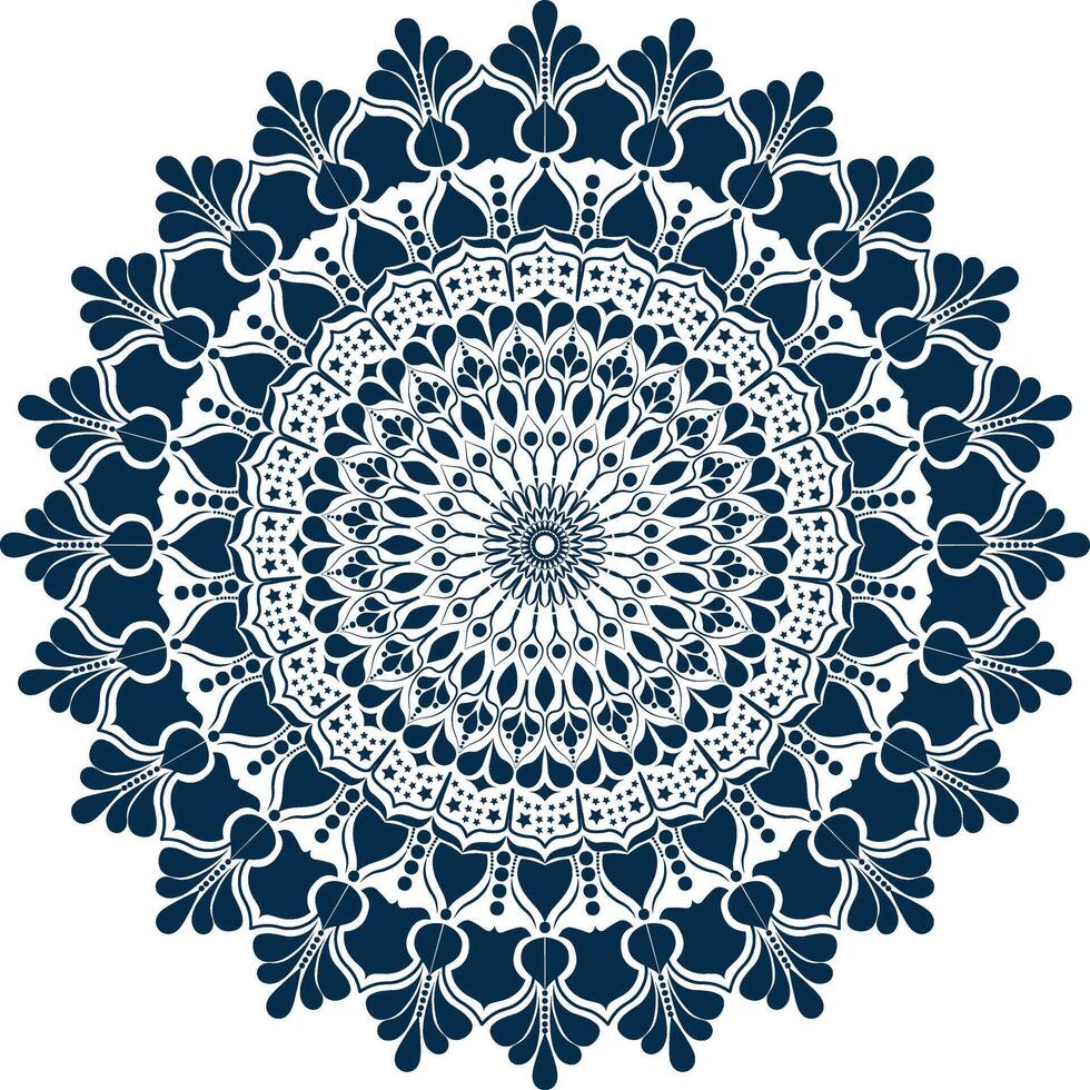 Hand Drawn Circle Mandalas and the Art of Geometric Precision vector