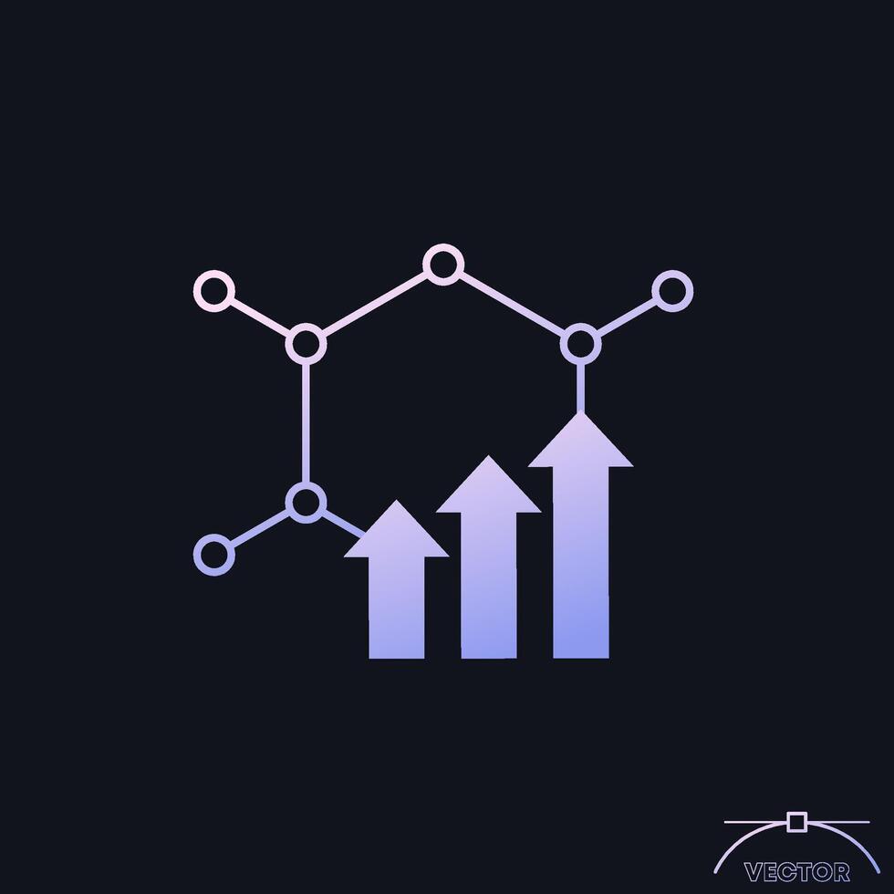 active ingredient icon with a gradient vector