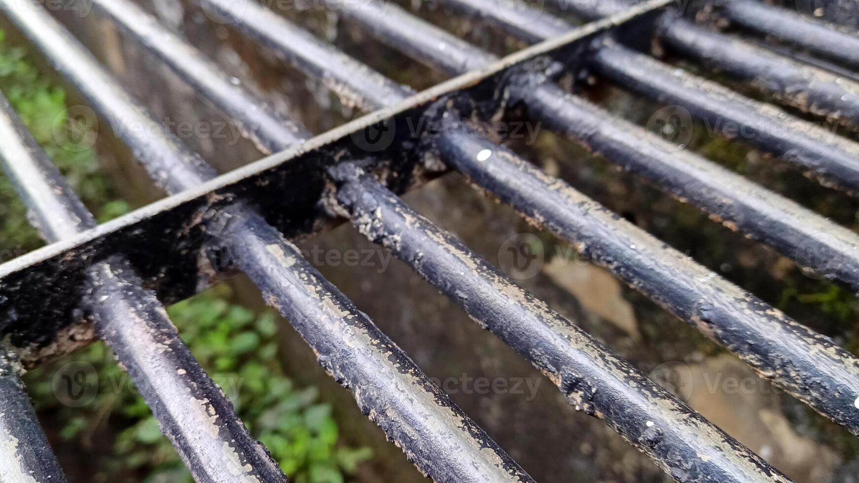 gutter bridge made of long iron photo