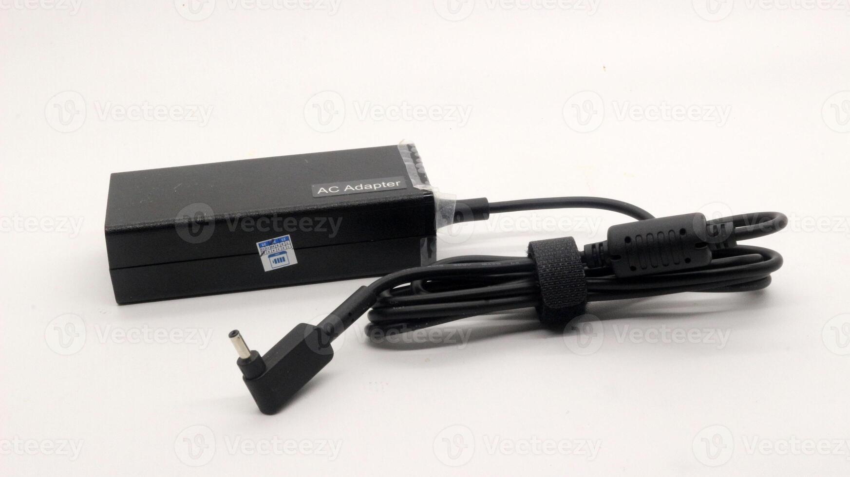 Power cable and notebook adapter photo