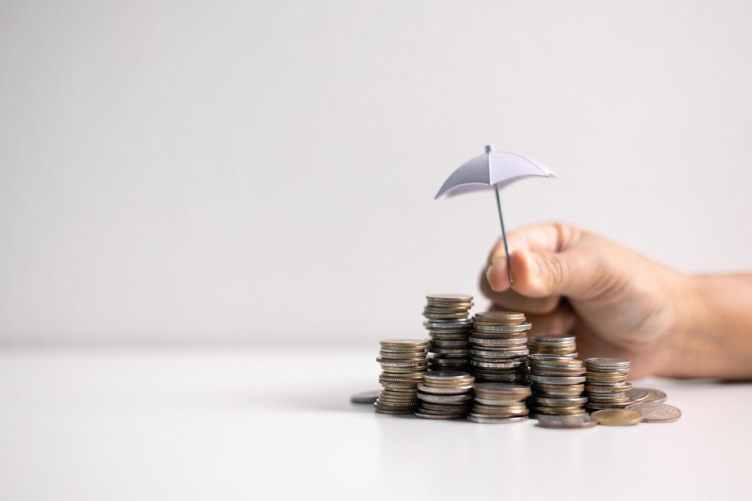 Concept of life insurance offers essential protection for family financial stability, covering medical and health care services to ensure their well-being. insurance, family, life, protection, money. photo