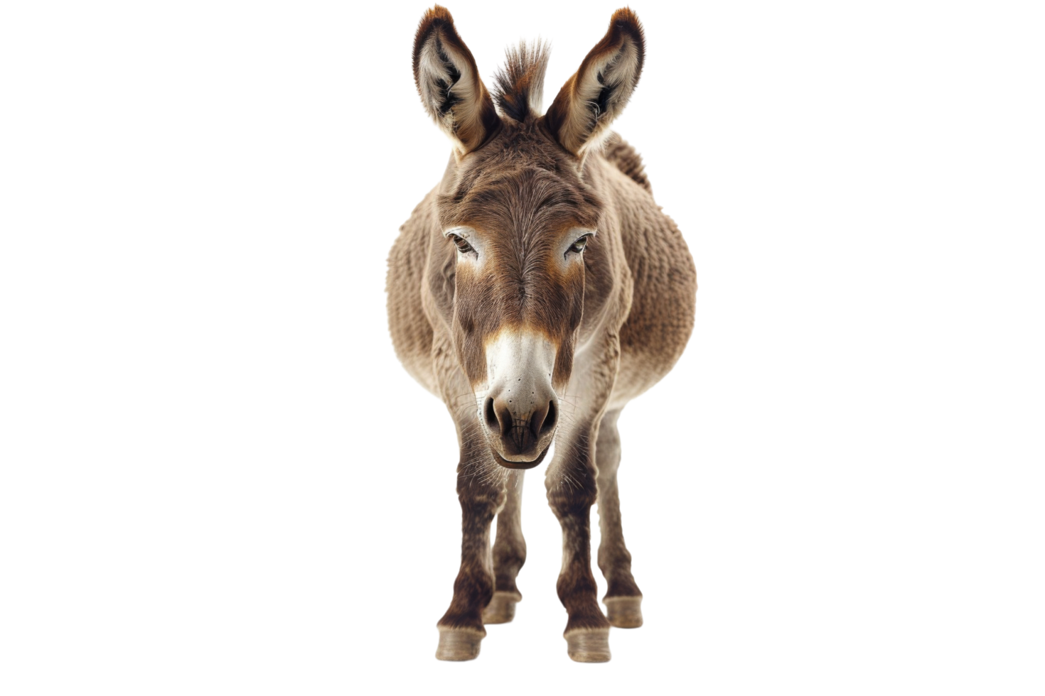 Donkey Portrait Isolated png