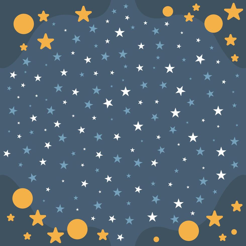 outer space background vector