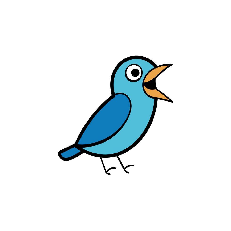 Chaffinch bird screams icon vector