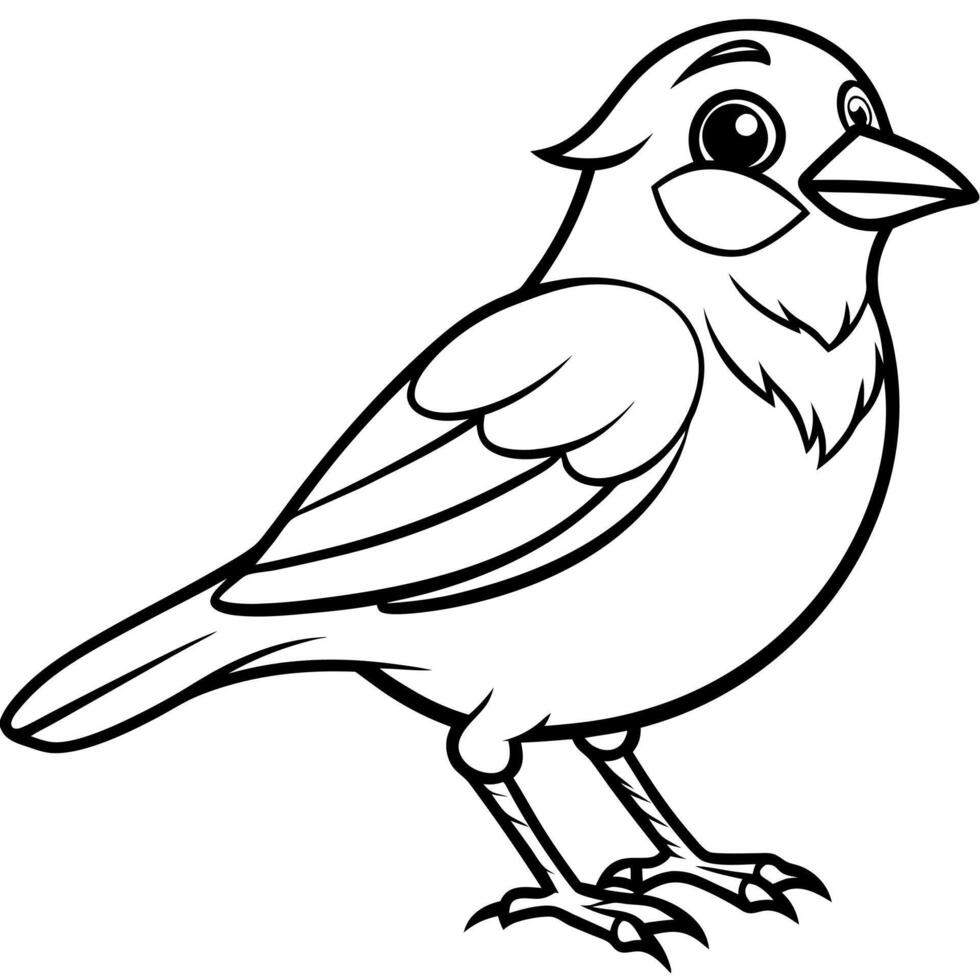 Chaffinch bird smiles icon vector