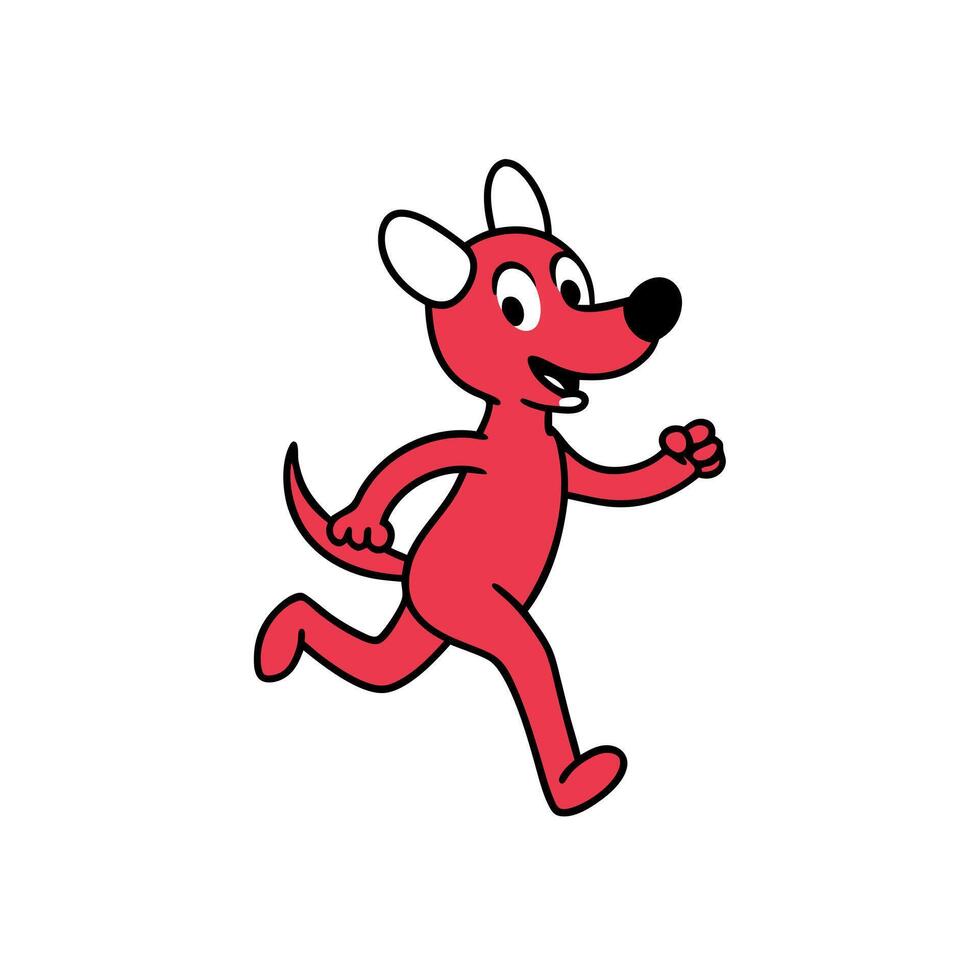 Chipoo dog dancing icon vector