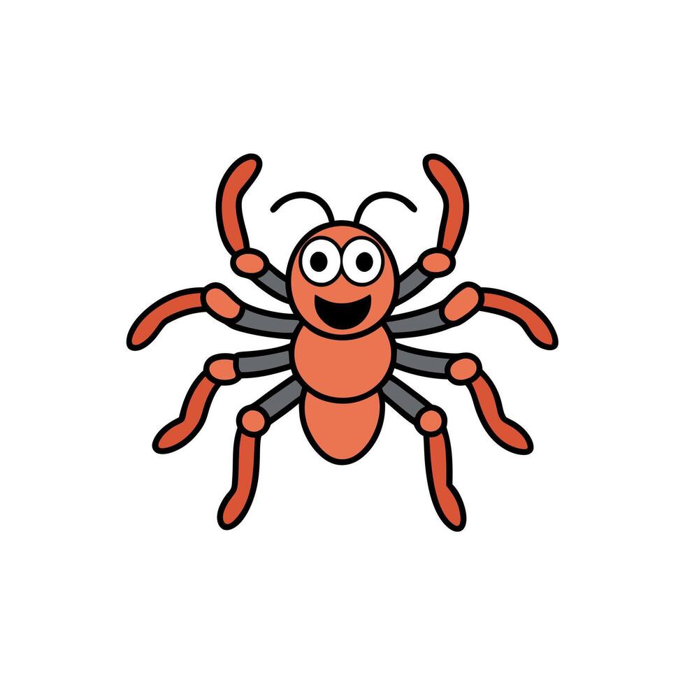 Chilean Rose Tarantula play icon vector