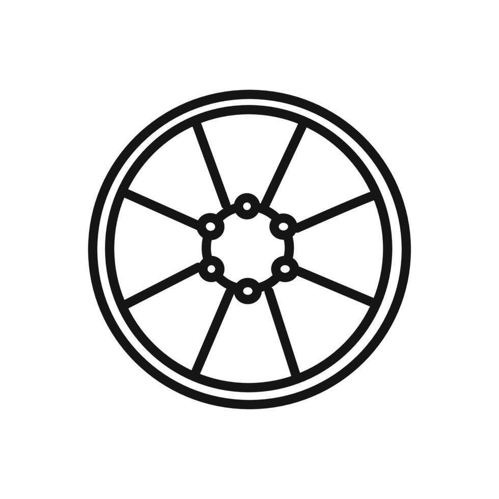 rebound icon linear graphics set vector