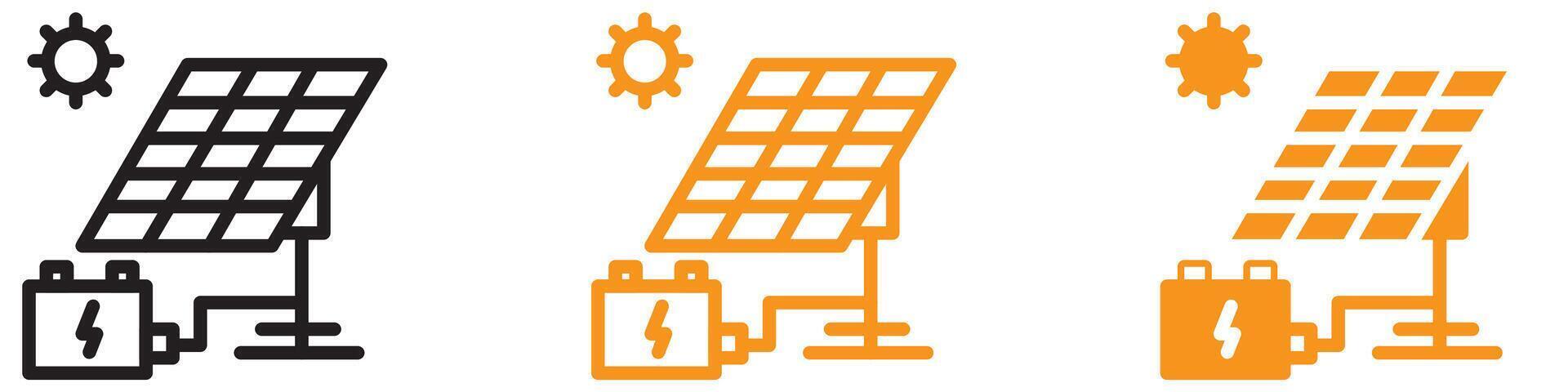 Sustainable Off the Grid Icon for Renewable Energy and Self-Sufficiency Graphics Essential for Representing Off-Grid Living and Sustainable Practices vector