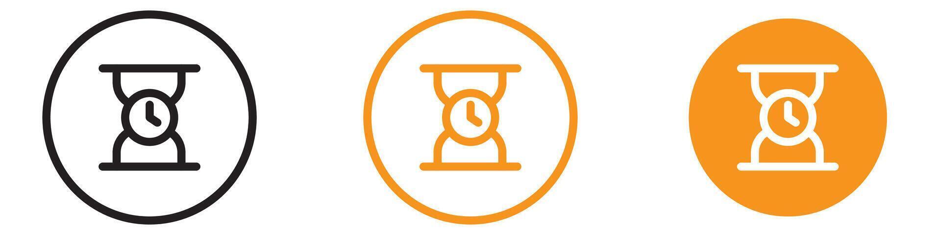 Patient Wait Icon for Time Management and Patience Graphics Ideal for Representing Waiting Periods and Patience vector